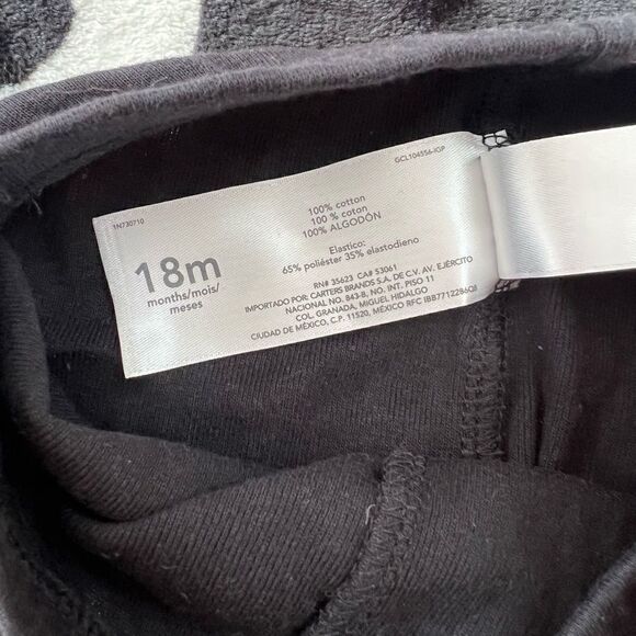 Carter's Baby Girl Glow in the Dark Skeleton Pajamas 18 months - Picture 12 of 12